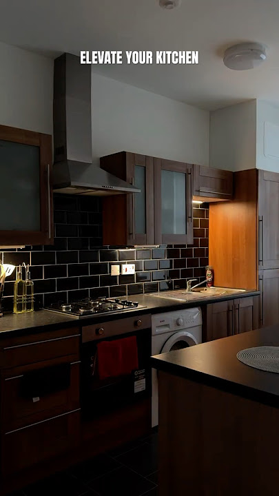 KITCHEN UPGRADE WITH MOTION SENSOR LIGHT