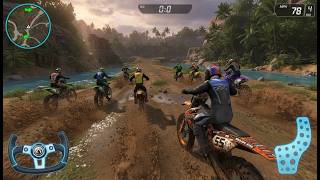 মোটর ডার্ট বাইক দিয়ে চরম অফ-রোড ড্রাইভিং - অফরোড আউটলজ মোটর বাইক গেম অ্যান্ড্রয়েড গেমপ্লে ২ screenshot 4