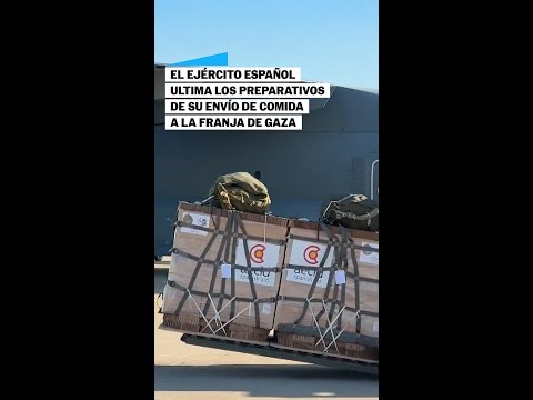 España envía 12 toneladas de comida a Gaza pese a la advertencia de la UNRWA