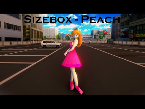 Giantess Peach | Super Mushroom (Sizebox)