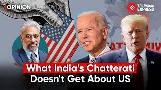 What India’s Chattering Classes Don’t Understand About American Politics? | US Election 2024 screenshot 1