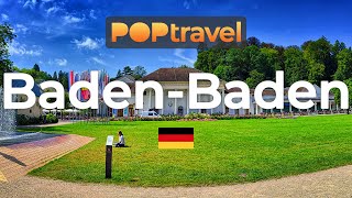 BADEN-BADEN / Germany 🇩🇪- Summer Tour - 4K 60fps (UHD)