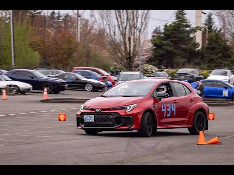 Toyota GR Corolla WMC Autocross #2 March 29 2026 (2nd place!)