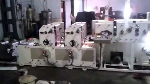 two colour flexo printing machine  www.flexographicprintingmachine.com