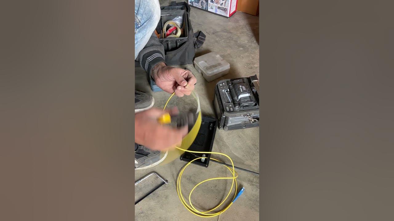 fiber optic cable jointerfiberopticcable YouTube