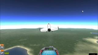 Kerbal Space Program Ep. 20 Space Plane Test Flying