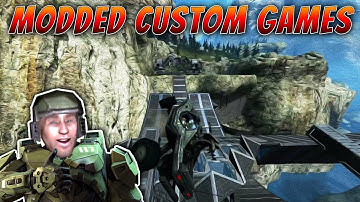 We Found Amazing Modded Custom Games | Halo Trivia In MCC Custom Game Browser!