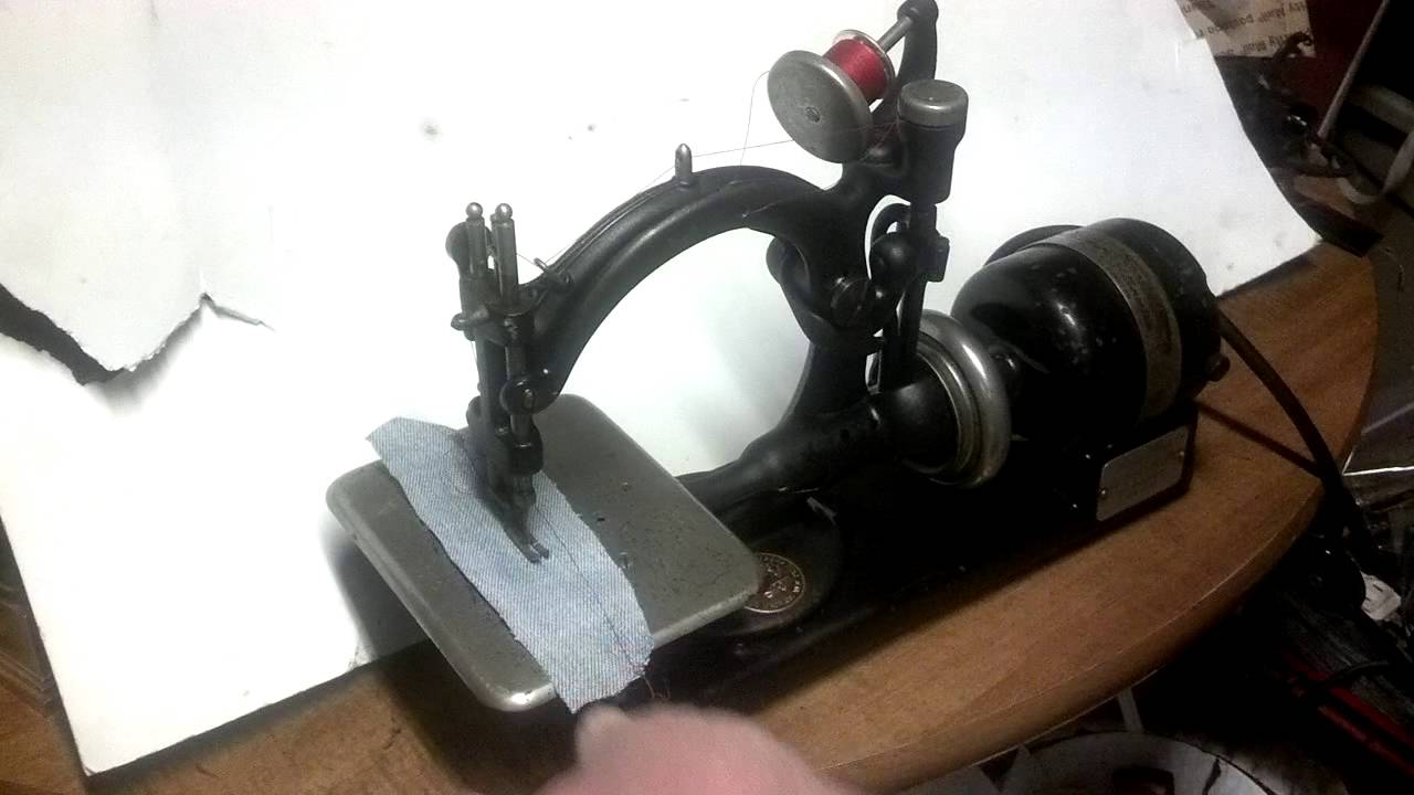 E COX ✖️JAM  MADE Antique Willcox and Gibbs Chain Stitch Sewing Machine Motor 27582