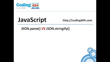 10-2. JSON.parse() vs JSON.stringify()