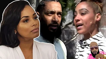 Nipsey Hussle's Baby Mama WANTS SMOKE With Lauren London CLAPS ON IG Comments