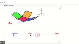 Nets of solids – GeoGebra