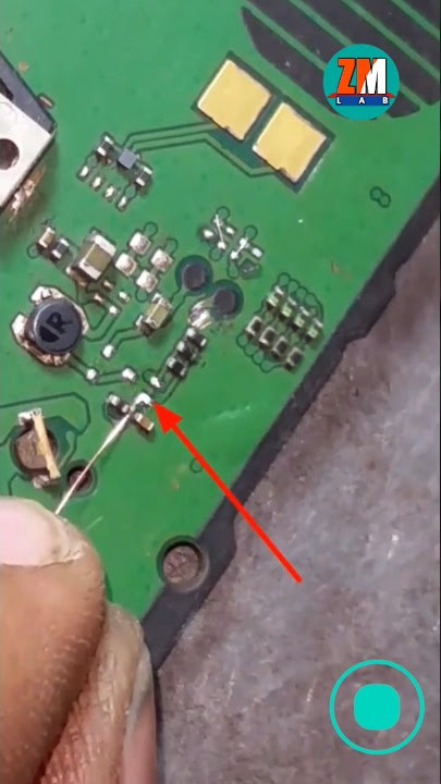 Nokia 1280 LCD light solution lcd light jumper #shorts #mobilerepairing in Urdu in Hindi.