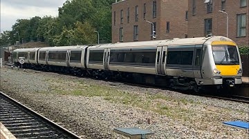 Chiltern Class 168 passing Wembley Stadium
