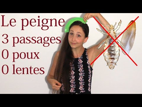 Vidéo: Comment Se Débarrasser Du Peigne