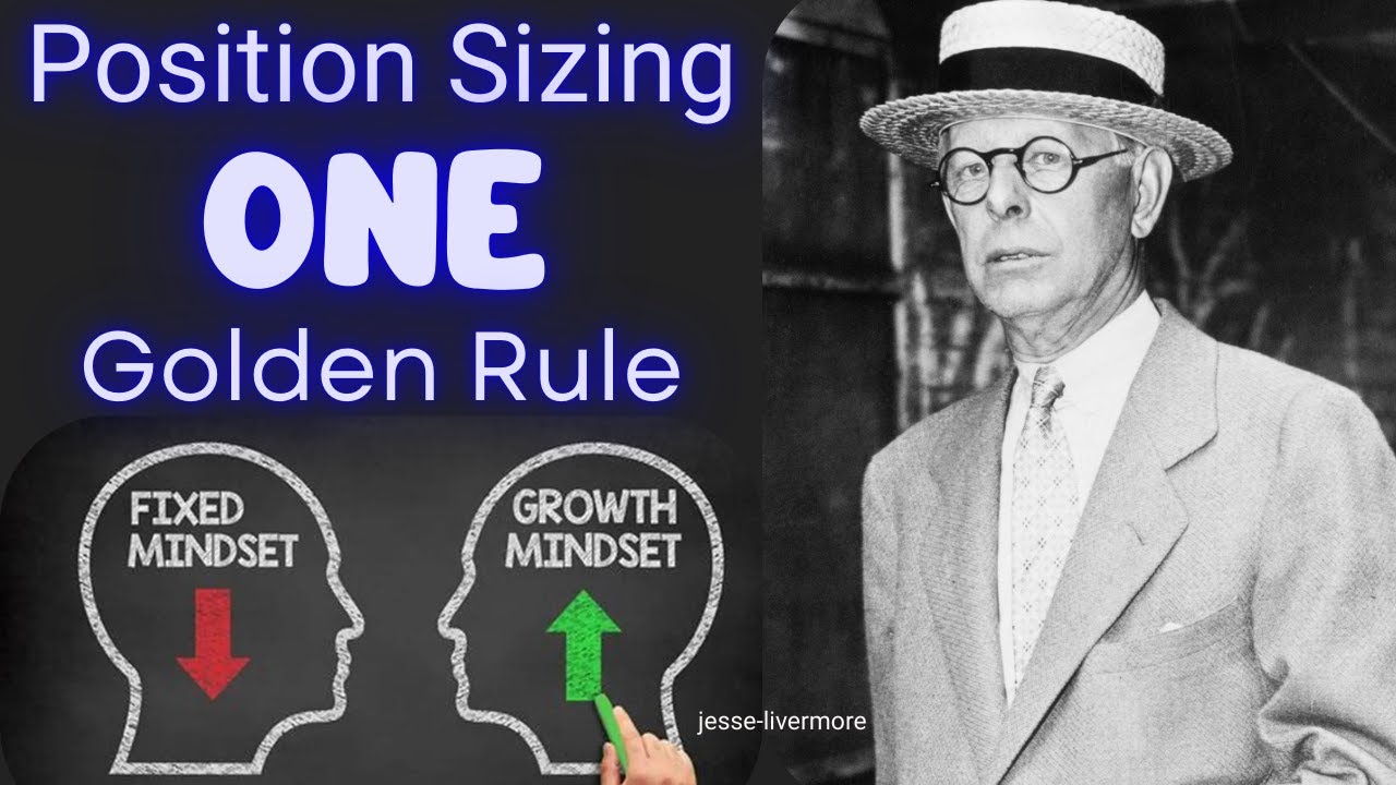 POSITION SIZING ONE GOLDEN RULERULE BY JESSE LIVERMORE