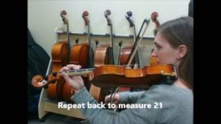 Rustic Dance Violin 1