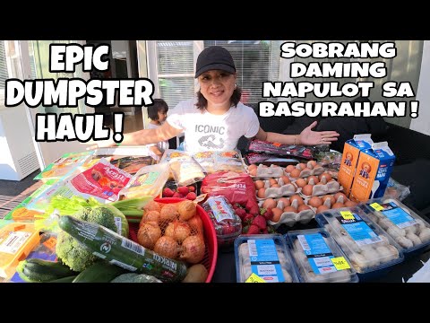 ANG BONGGA NG MGA NAPUPULOT NA JACKPOT | DUMPSTER DIVING IN FINLAND | THAI-FINNISH 