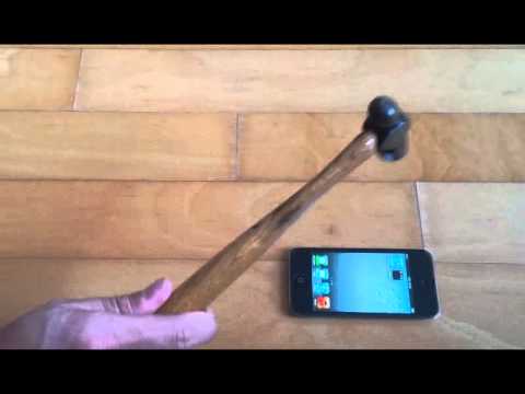 Styletronics Anti Shock Screen Protector Hammer Test
