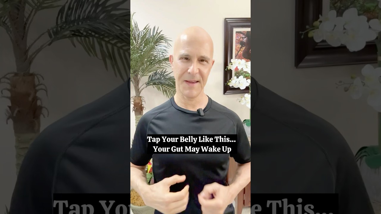 Tap Your Belly Like This…Your Gut May Wake Up!  #drmandell #digestion #healing #bloating