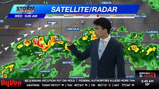 Information HEAVY Rain & FLOODING Before SEVERE Weather Returns- Nebraska Weather Forecast News