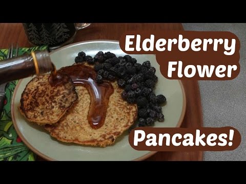 How to make elderberry flower pancakes