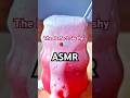 ASMR Double Strawberry Slushy 🍓🌪️ Full Process #shorts #asmr #satisfying #strawberry