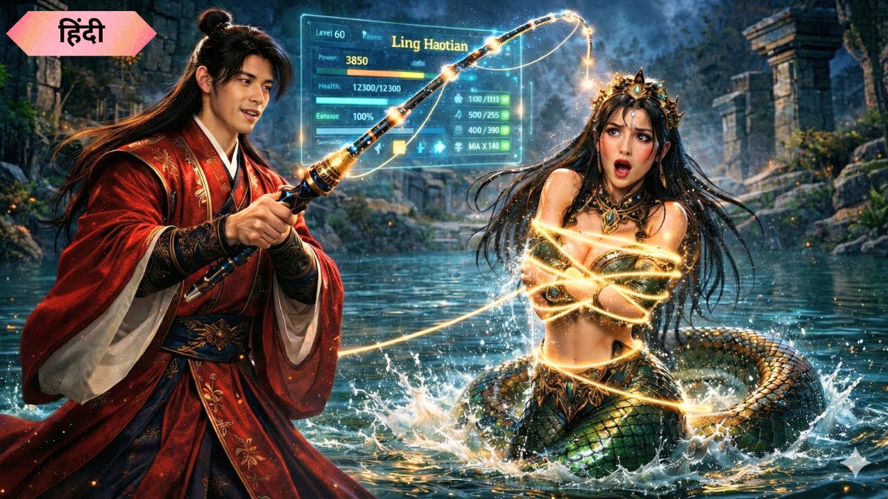 【Hindi Dub】तिरस्कृत दूल्हा, जादुई मछली पकड़ सिस्टम से शक्ति और रानियाँ एक-एक कर फँसीं