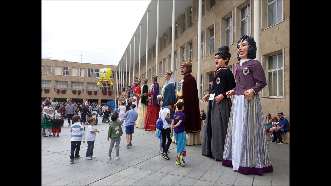Encuentro de gigantes en Logroño 9/06/2018