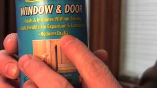 Door Insulation - DIY - How to insulate around a door by Corey Binford 146,812 views 12 years ago 2 minutes, 18 seconds