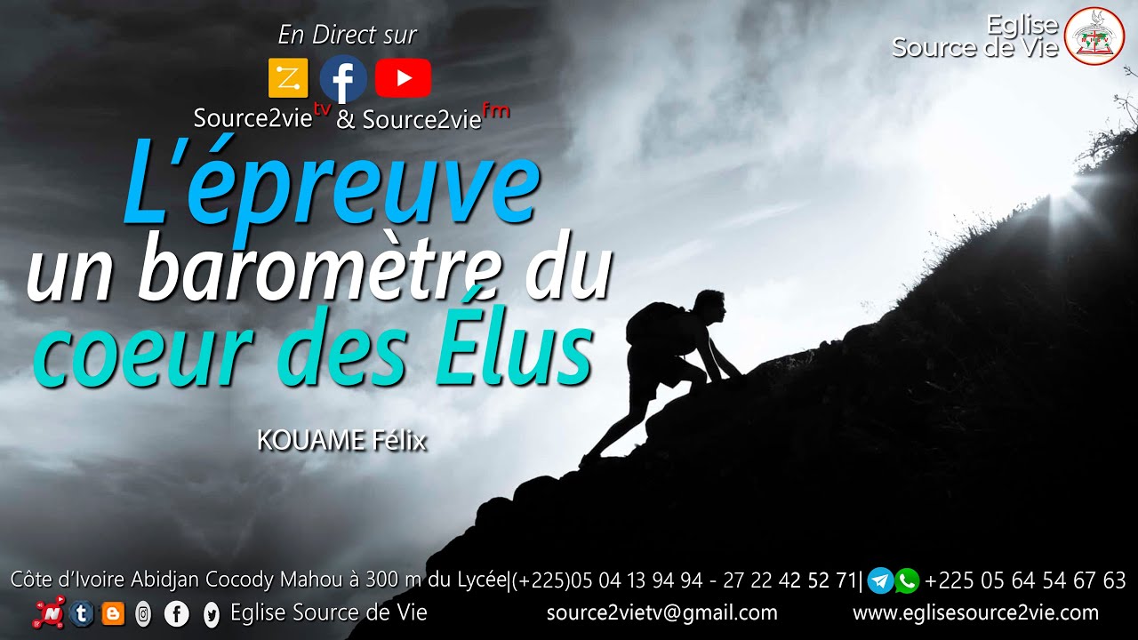🔴 KOUAME Félix | L'épreuve, un baromètre du coeur des élus