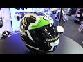 Arai rx7v evo jr 65 motorcycle helmet green