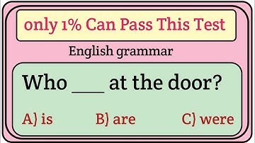 25 English Grammar Quiz | Basic to Advanced MCQs | Test Your Grammar Skills