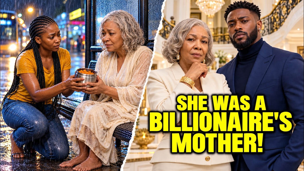 She Fed A Hungry Old Woman With Her Last Food, Unaware She Was A Billionaire's Mother (Full Movie) |
