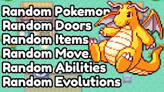 Pokemon but I randomized literally everything