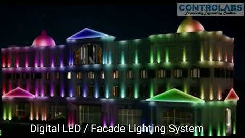 DMX Facade Lighting Solutions by Controlabs