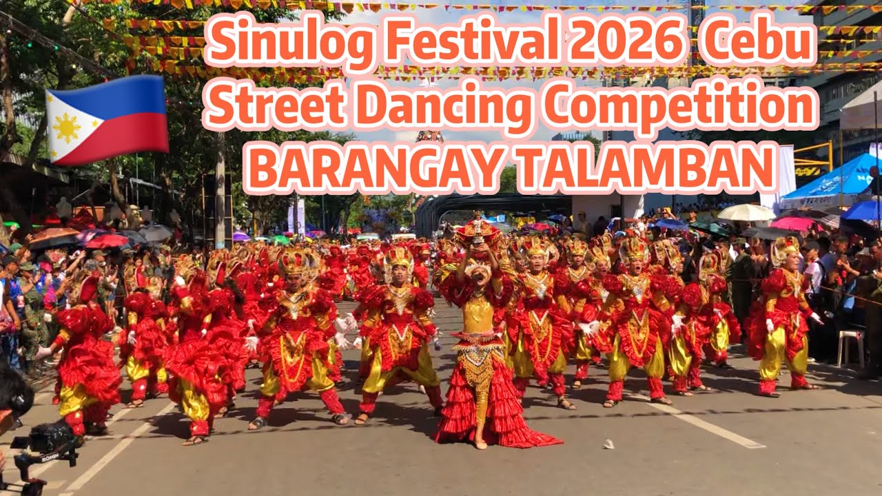 Sinulog Festival 2026 TALAMBAN Street Dance Parade & Festival Costume Cebu City | Sinulog Mardigra