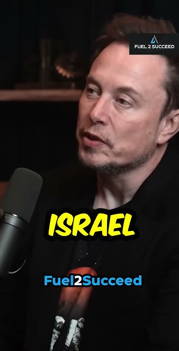 Part-1 Elon Musk Views on Israel Gaza War 🔍🤔| Lex Fridman Podcast| #