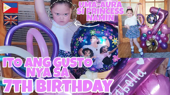 7TH BIRTHDAY NG PINAY-BRITISH UNICA HIJA NAMIN | G...