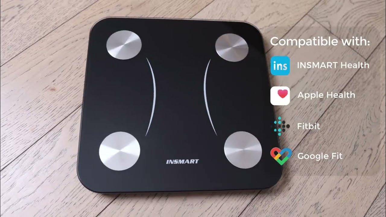 INSMART Body Weight Balance Scale Bluetooth Smart Digital Bathroom