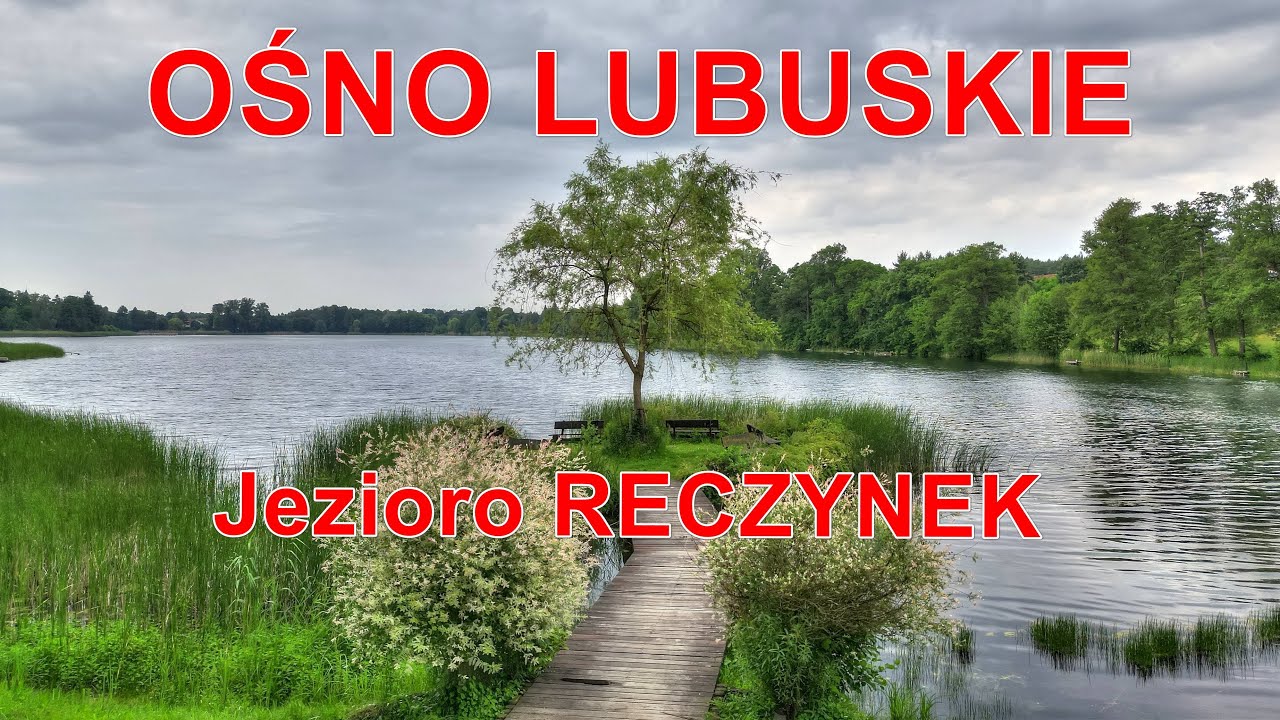 Jezioro RECZYNEK - OŚNO LUBUSKIE - atrakcyjne kąpielisko z mrocznym amfiteatrem