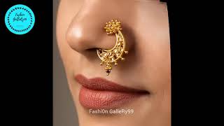 #nose pin designs #gold nose pin #tending #viarl #video ❤🥰