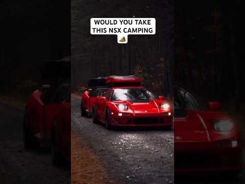 WOULD YOU TAKE THIS NSX CAMPING Cars Supercars Youtubeshorts
