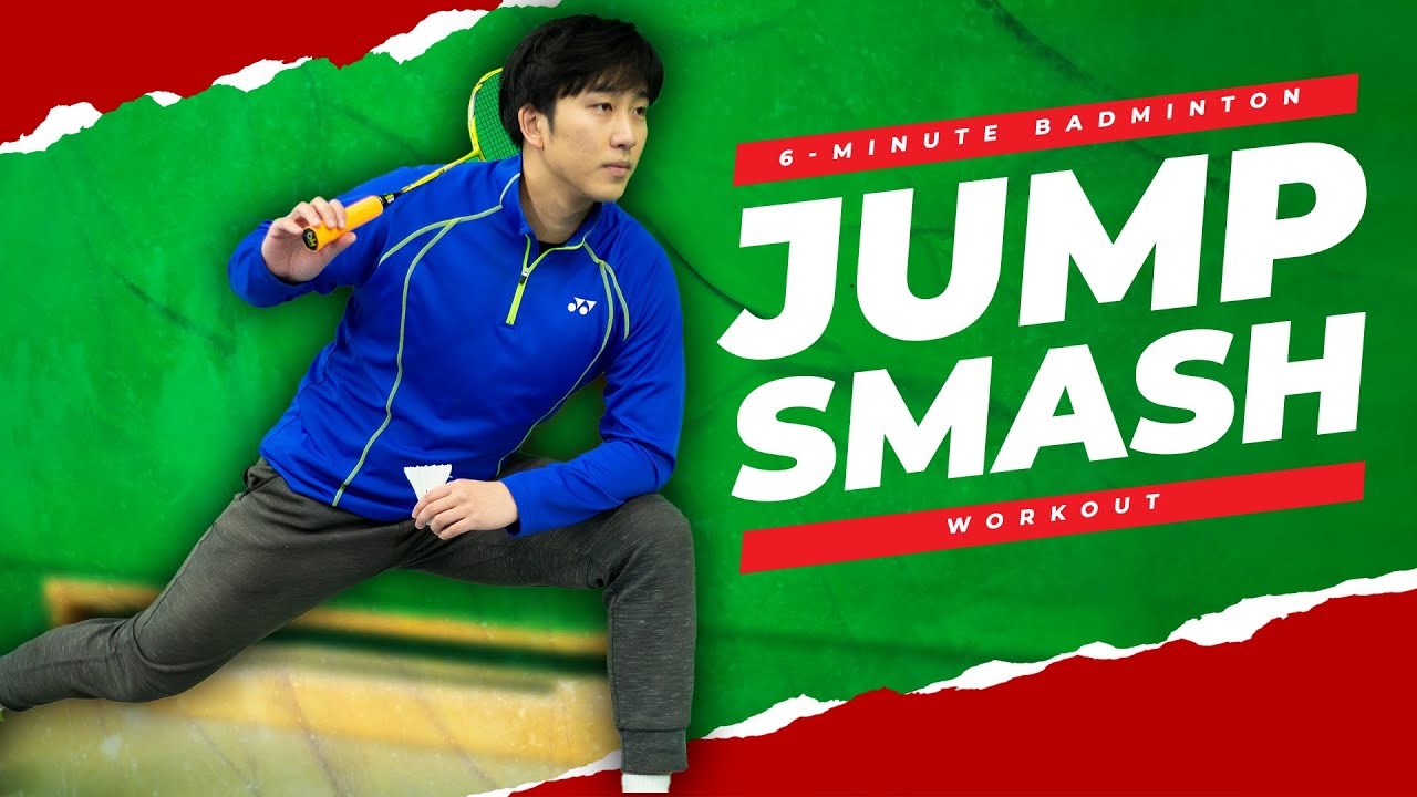 6Minute Badminton Jump Smash Workout YouTube