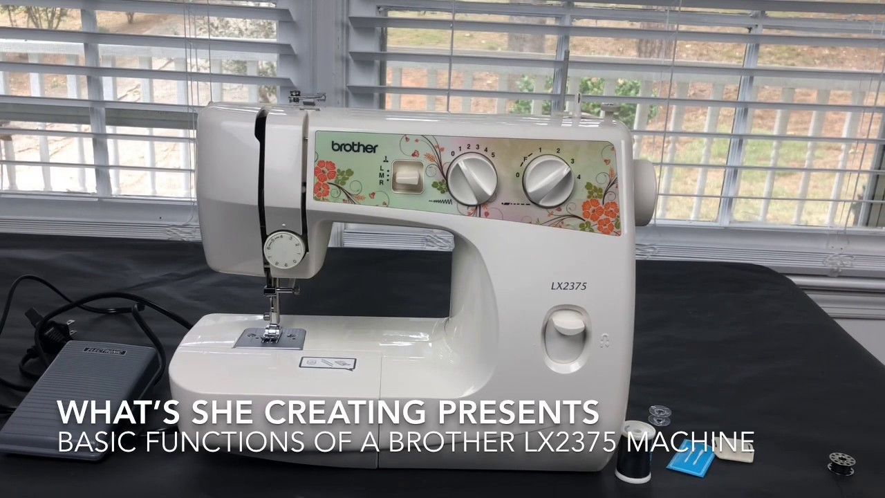 Brother LX2375 Sewing Machine Users Guide Owners Instruction Manual Book  Learn How to Sew Use Thread Set Tension Feet Stitches Techniques 