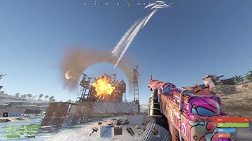 MLRS Rust biggest EXPLOSION