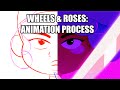 WHEELS ROSES Animation Process By Li Cree Orange Blossom Studios WHEELS ROSES Animation Process By Li Cree Orange Blossom Studios
