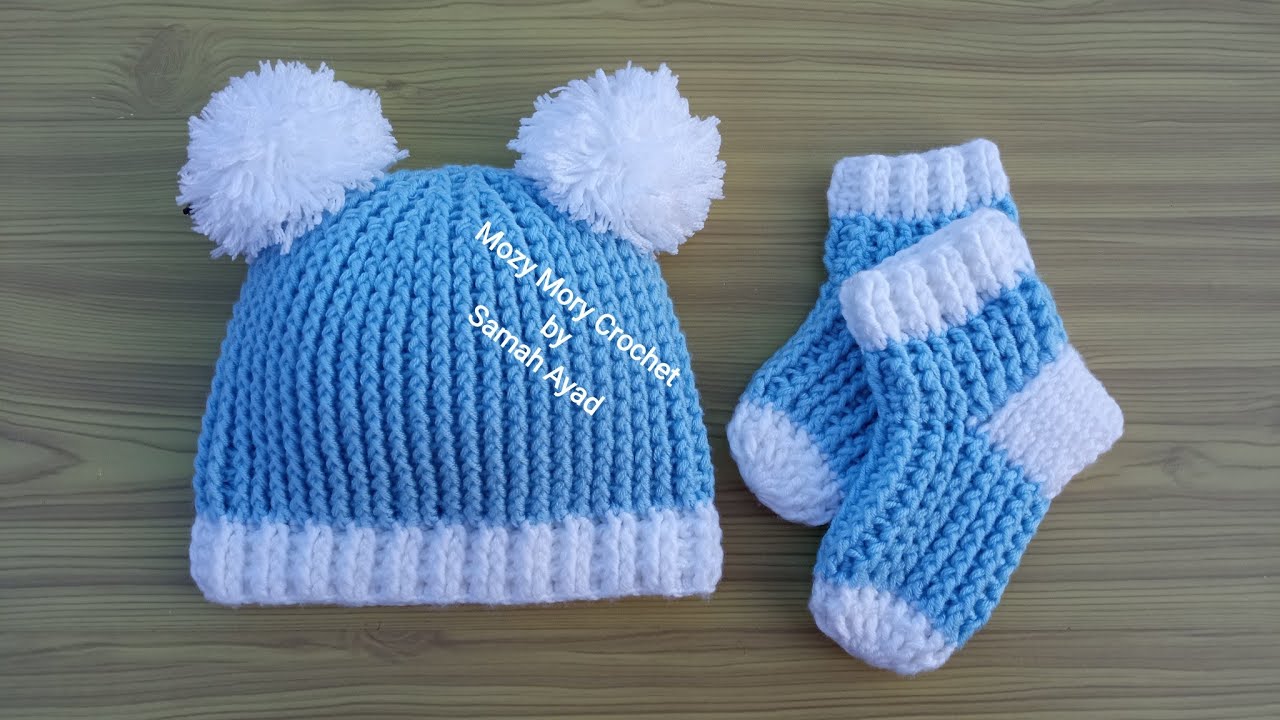 آيس كاب كروشية للأطفال/طاقيه/قبعه/tığ işi kap/Calota de gelo de crochê/Crochet hat for children