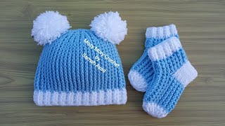 آيس كاب كروشية للأطفال/طاقيه/قبعه/tığ işi kap/Calota de gelo de crochê/Crochet hat for children