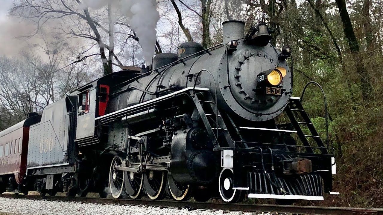 Tennessee Valley Railroad Museum: Southern #630 3-15/16-2025