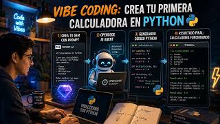 Programé una Calculadora en Python SIN ESCRIBIR CÓDIGO | Vibe Coding Completo con OpenCode en Ubuntu